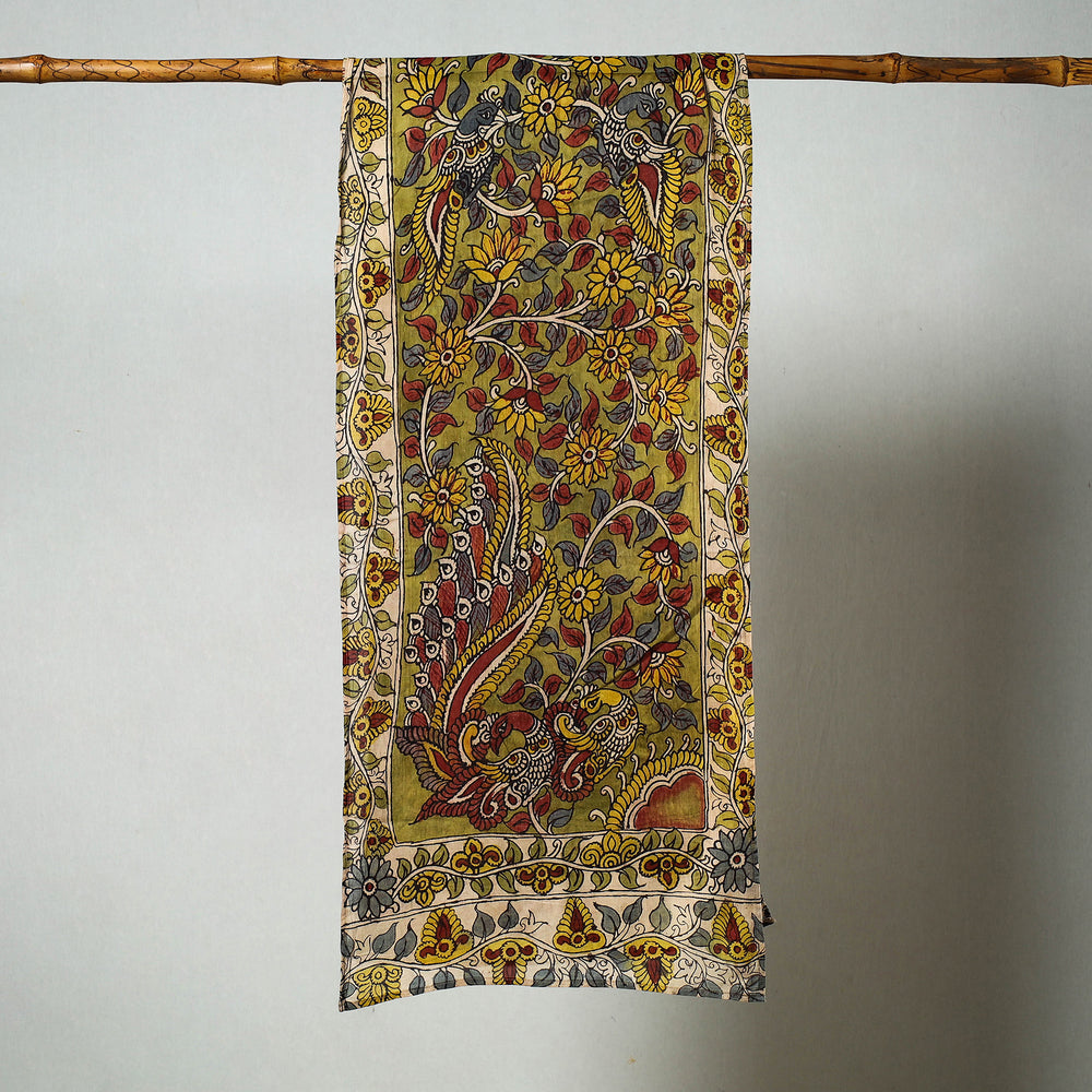 kalamkari cotton stole