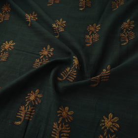 Akola Hand Block Printed Handloom Chanderi Slub Fabric 25