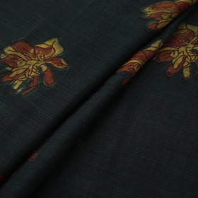 Akola Hand Block Printed Handloom Chanderi Slub Fabric 27