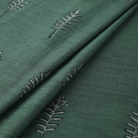 Akola Hand Block Printed Handloom Chanderi Slub Fabric 29
