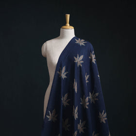 Akola Hand Block Printed Handloom Chanderi Slub Fabric 33