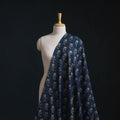 Akola Hand Block Printed Handloom Chanderi Slub Fabric 32