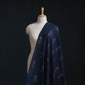 Akola Hand Block Printed Handloom Chanderi Slub Fabric 31