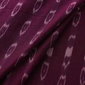 Purple - Sambalpuri Ikat Handloom Cotton Fabric 08