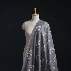 Akola Hand Block Printed Handloom Chanderi Slub Fabric 18