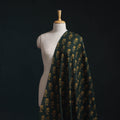 Akola Hand Block Printed Handloom Chanderi Slub Fabric 17