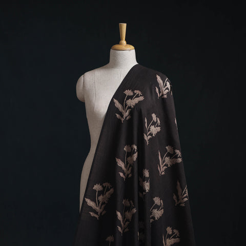 Akola Hand Block Printed Handloom Chanderi Slub Fabric 02