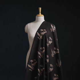 Akola Hand Block Printed Handloom Chanderi Slub Fabric 02