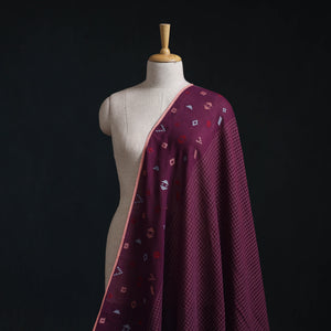 Pure Handloom Cotton Bengal Jamdani Fabric 07