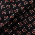 Black - Hakoba Hand Block Ajrakh Print Natural Dyed Cotton Fabric 12