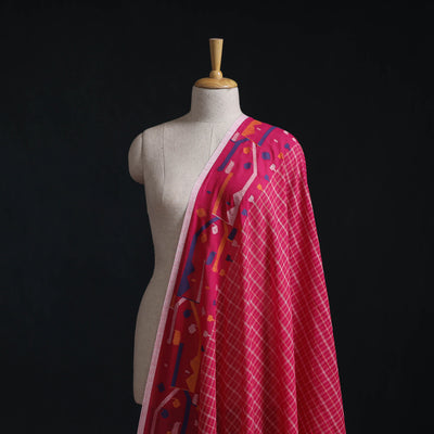 Pure Handloom Cotton Bengal Jamdani Fabric 03