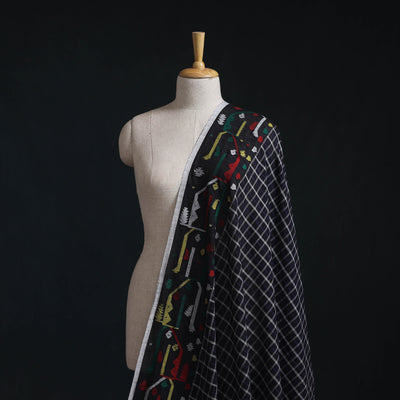 Pure Handloom Cotton Bengal Jamdani Fabric 01