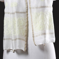 chikankari stole