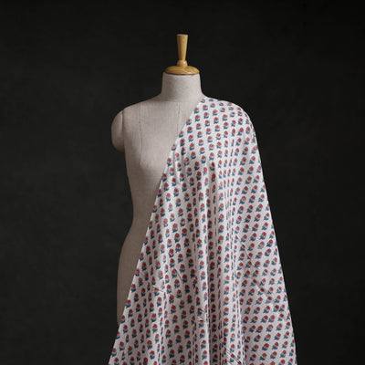 Sanganeri Hand Block Print Cotton Fabric 01