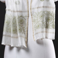 chikankari stole