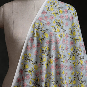 Sanganeri Hand Block Print Cotton Fabric 03