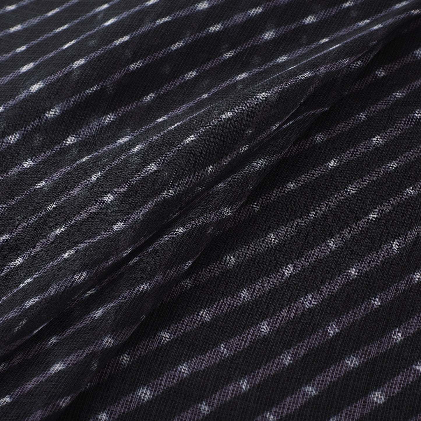 Leheriya Tie-Dye Kota Doria Cotton Fabric 04