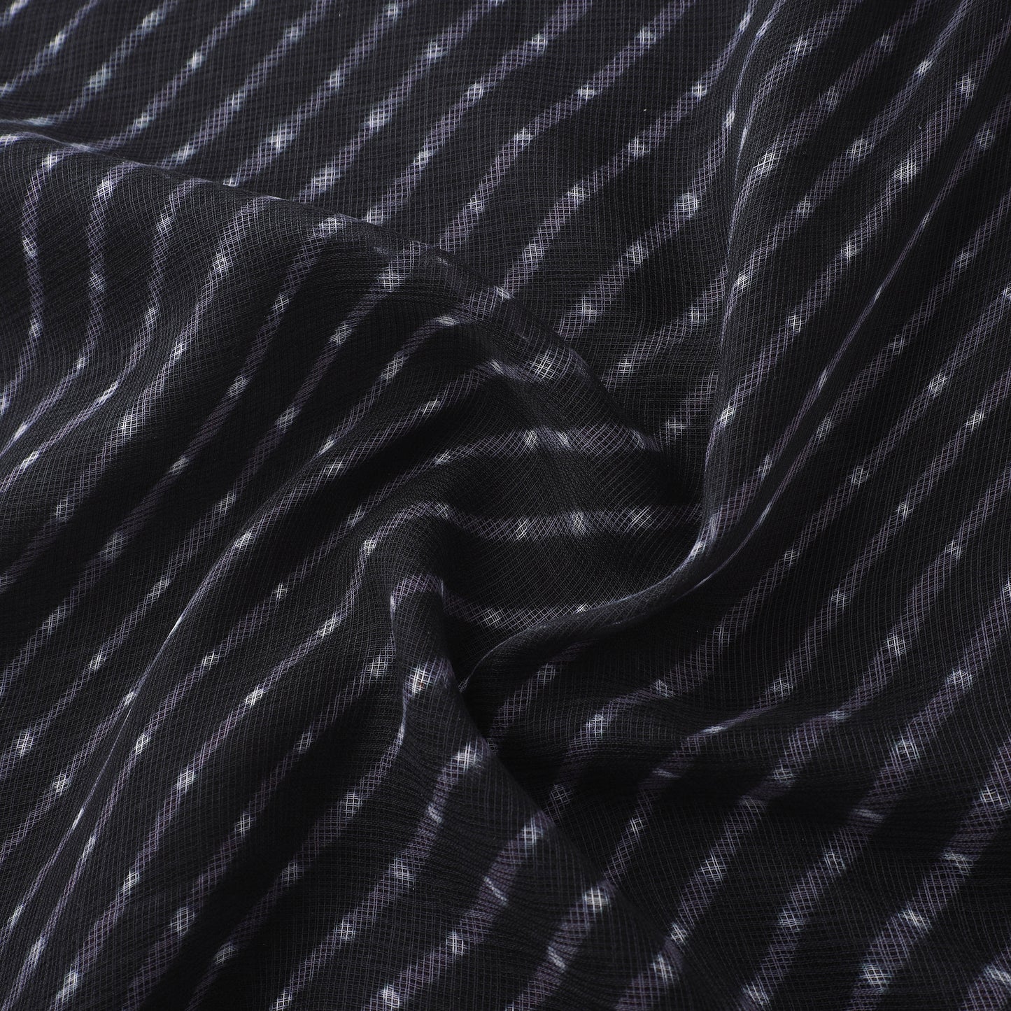 Leheriya Tie-Dye Kota Doria Cotton Fabric 04