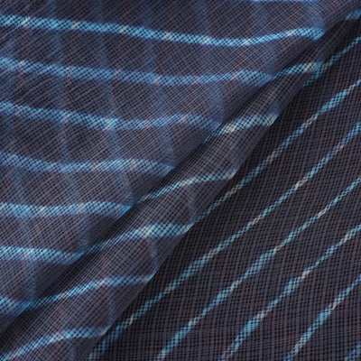 Leheriya Tie-Dye Kota Doria Cotton Fabric 05