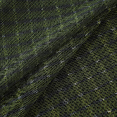 Leheriya Tie-Dye Kota Doria Cotton Fabric 06