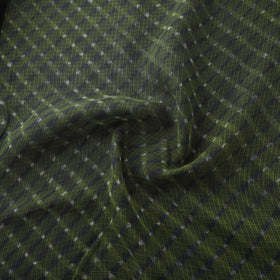 Leheriya Tie-Dye Kota Doria Cotton Fabric 06