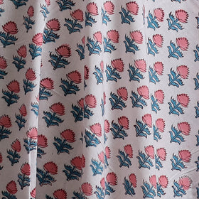 Sanganeri Hand Block Print Cotton Fabric 08