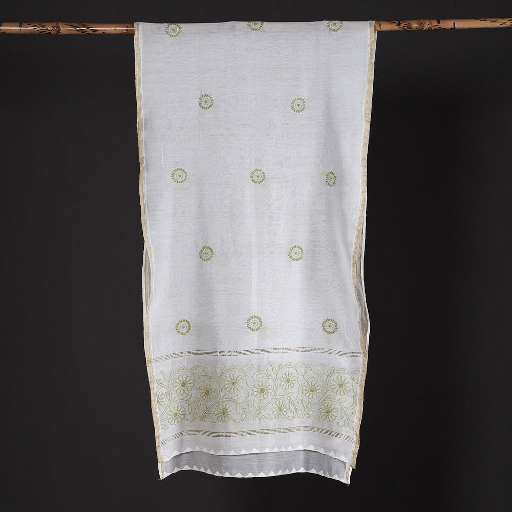 chikankari stole