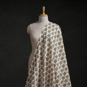 Sanganeri Hand Block Print Cotton Fabric 09