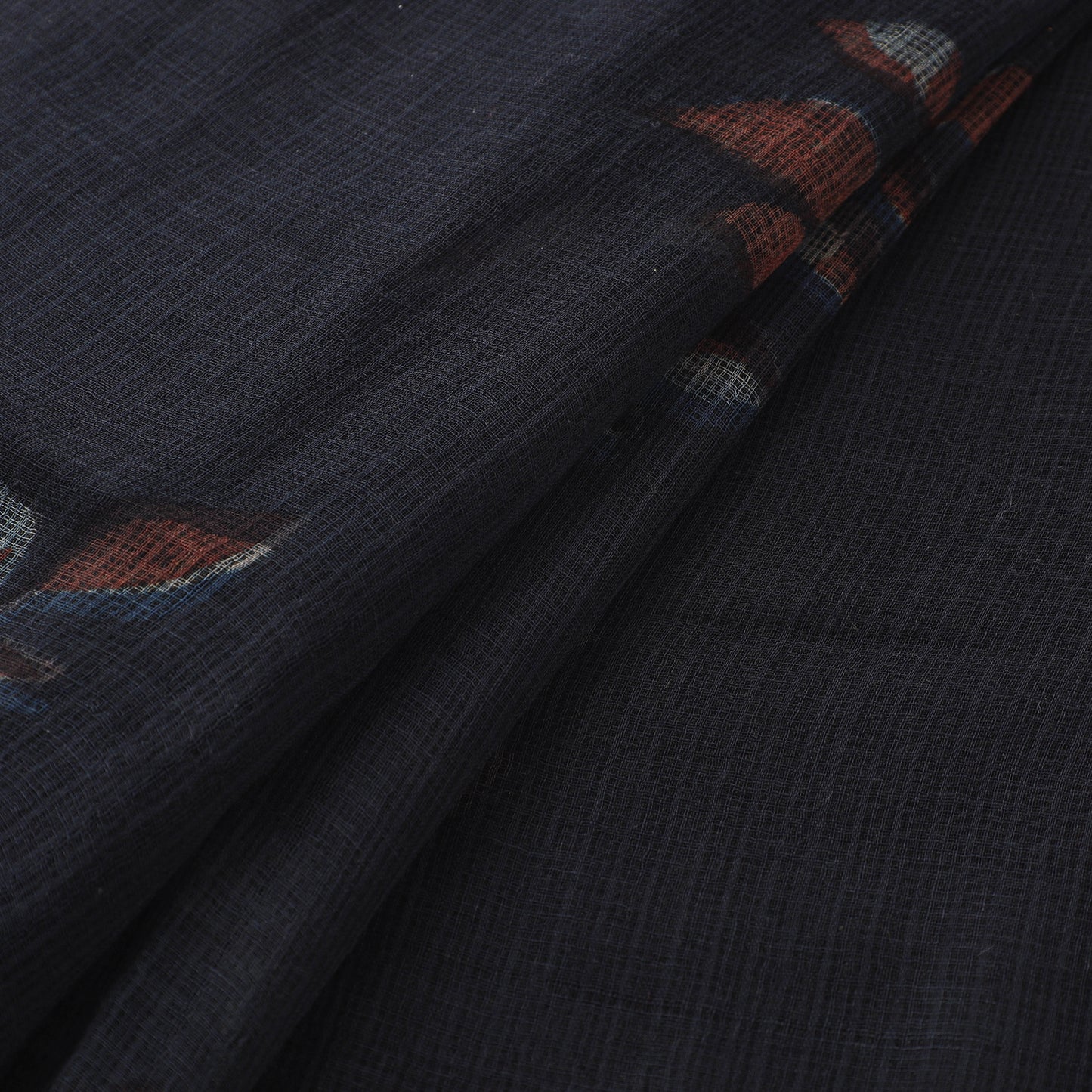 Akola Hand Block Print Kota Doria Cotton Fabric 01