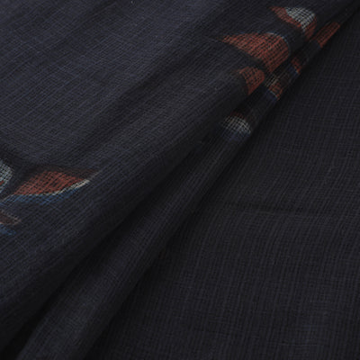 Akola Hand Block Print Kota Doria Cotton Fabric 01