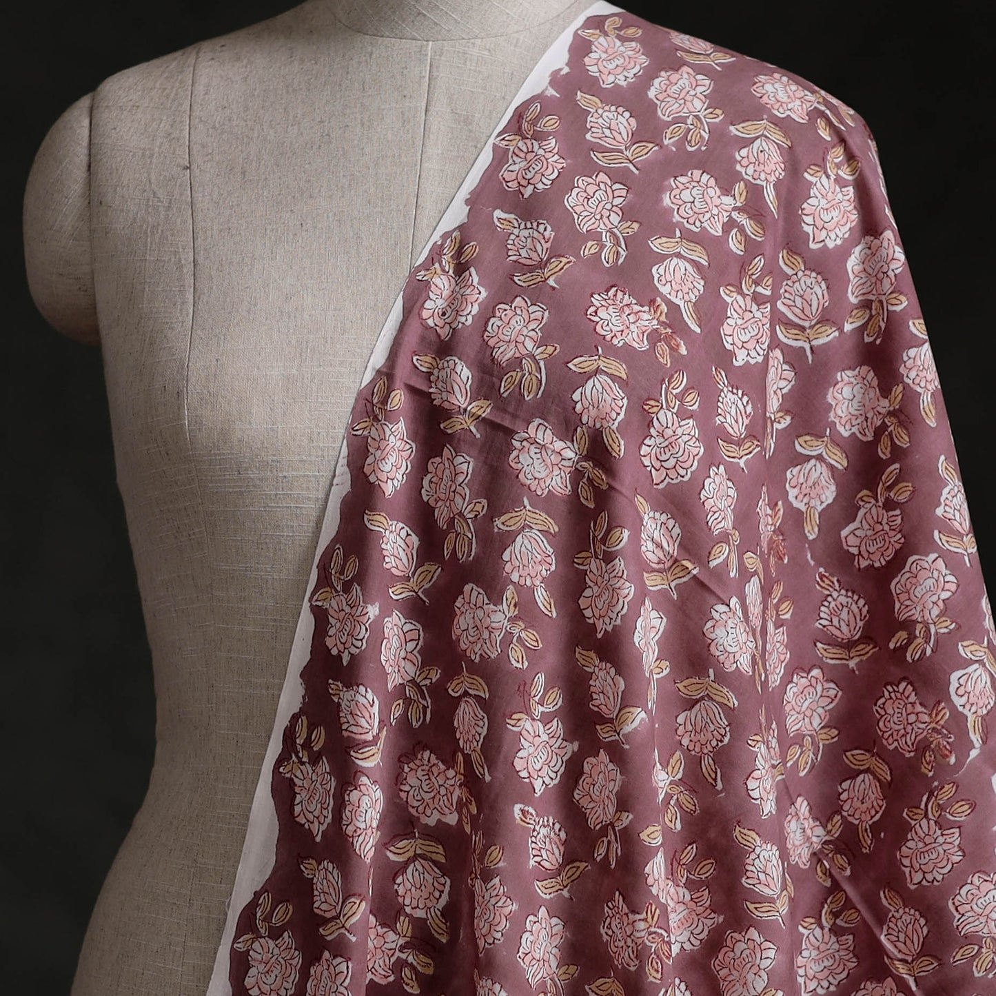 Sanganeri Hand Block Print Cotton Fabric 10