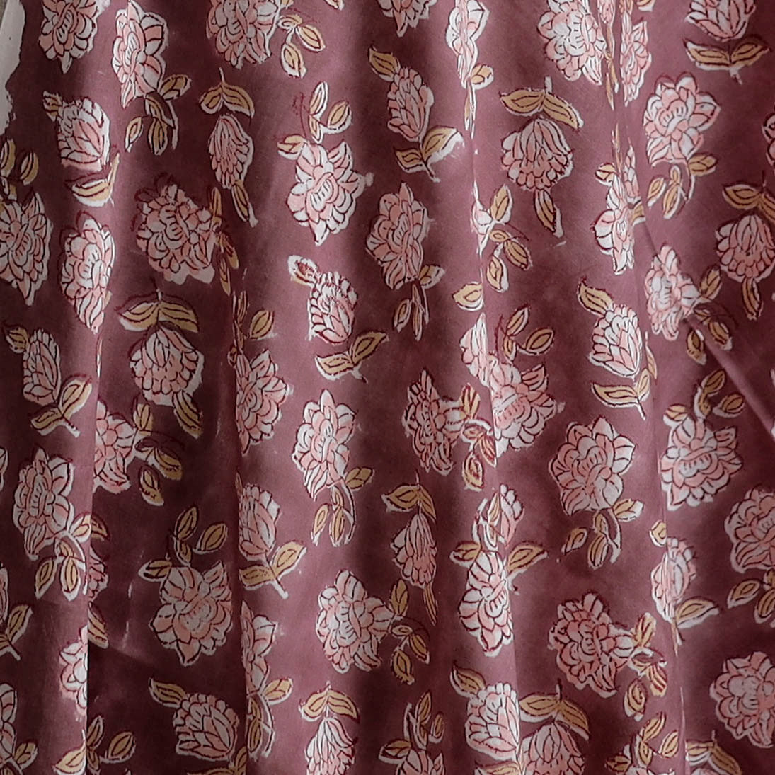 Sanganeri Hand Block Print Cotton Fabric 10