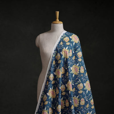 Sanganeri Hand Block Print Cotton Fabric 11