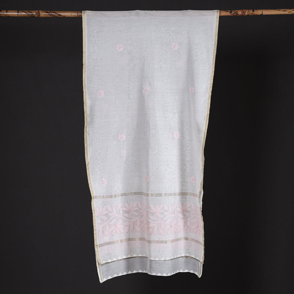 chikankari stole