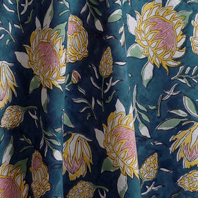 Sanganeri Hand Block Print Cotton Fabric 11