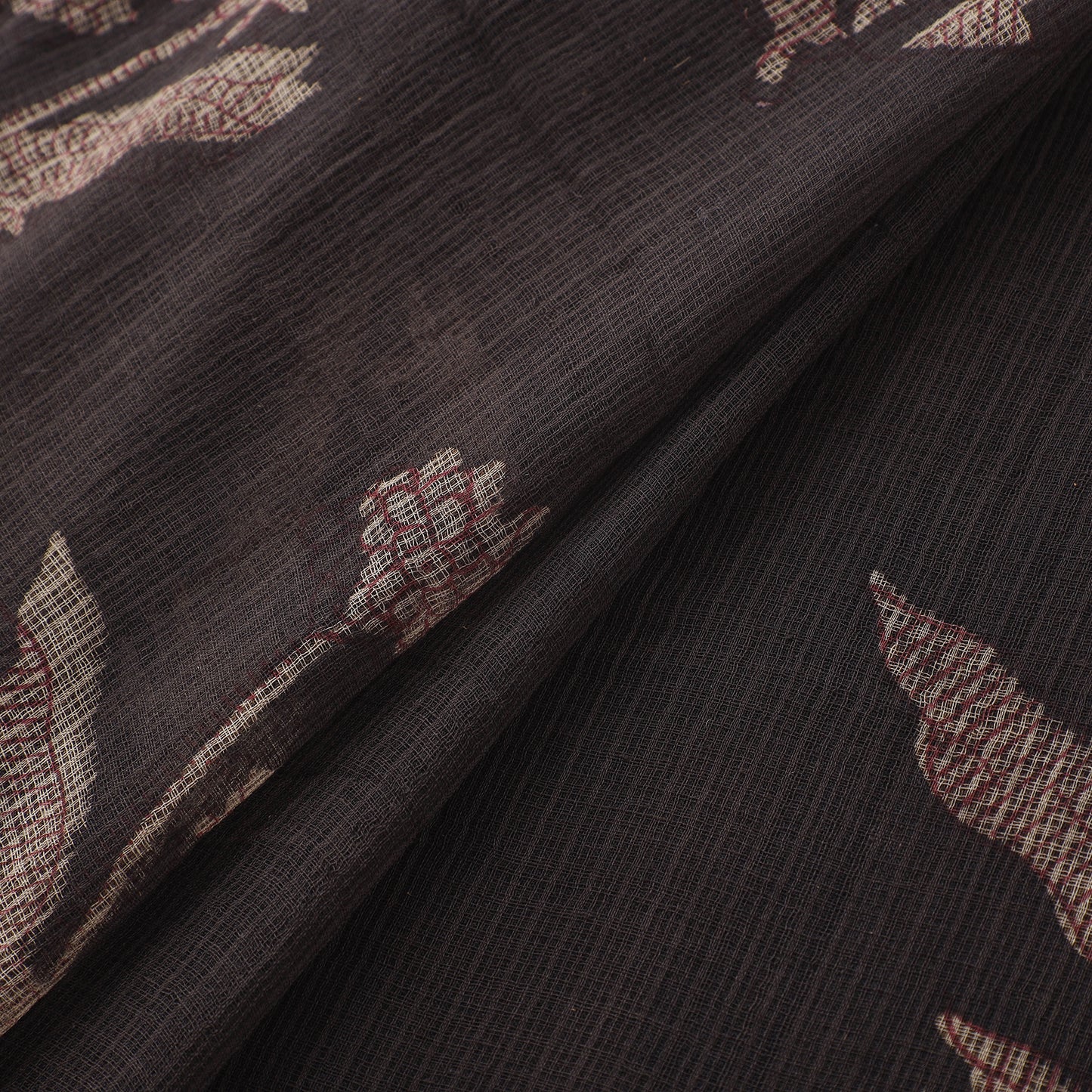 Akola Hand Block Print Kota Doria Cotton Fabric 03