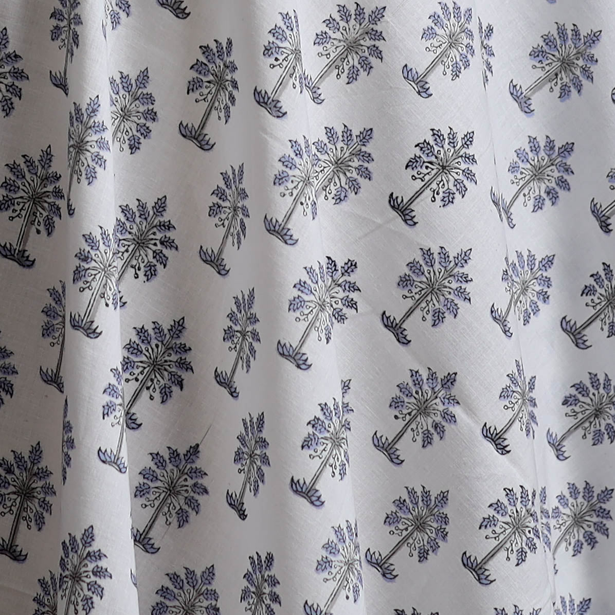 Sanganeri Hand Block Print Cotton Fabric 12