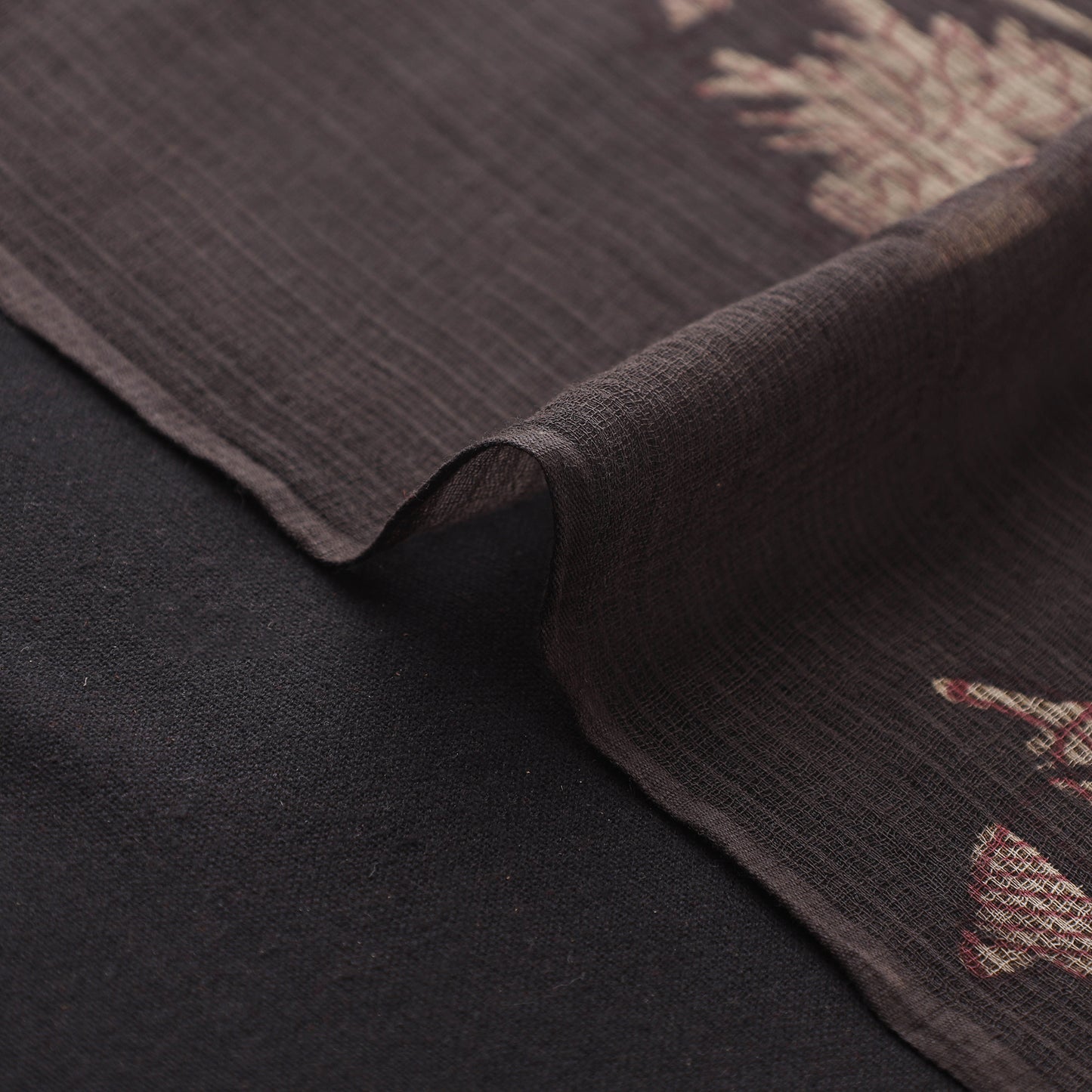 Akola Hand Block Print Kota Doria Cotton Fabric 03