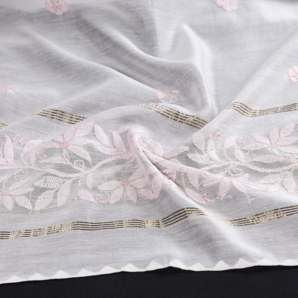 chikankari stole