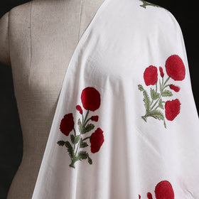 Sanganeri Hand Block Mughal Print Cotton Fabric 14