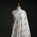 Sanganeri Hand Block Mughal Print Cotton Fabric 17