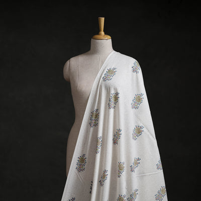 Sanganeri Hand Block Mughal Print Cotton Fabric 17
