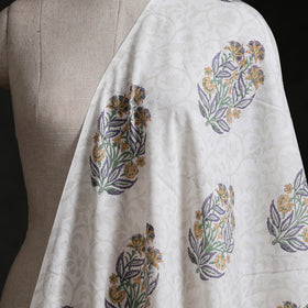 Sanganeri Hand Block Mughal Print Cotton Fabric 18
