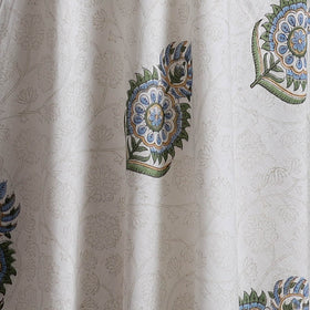 Sanganeri Hand Block Mughal Print Cotton Fabric 20