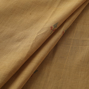 Handspun Handloom Natural Dyed Cotton Srikakulam Jamdani Fabric 06