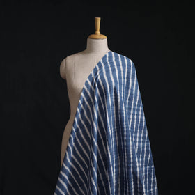 Blue - Leheriya Tie-Dye Cotton Fabric 14
