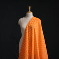 Orange - Leheriya Tie-Dye Cotton Fabric 12