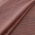 Pink - Handspun Handloom Natural Dyed Cotton Srikakulam Jamdani Fabric 09
