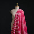 Pink - Leheriya Tie-Dye Cotton Fabric 08
