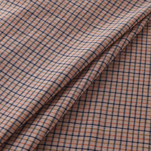 Handspun Handloom Natural Dyed Cotton Srikakulam Jamdani Fabric 12